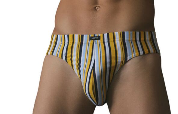 A man has enlarged his penis